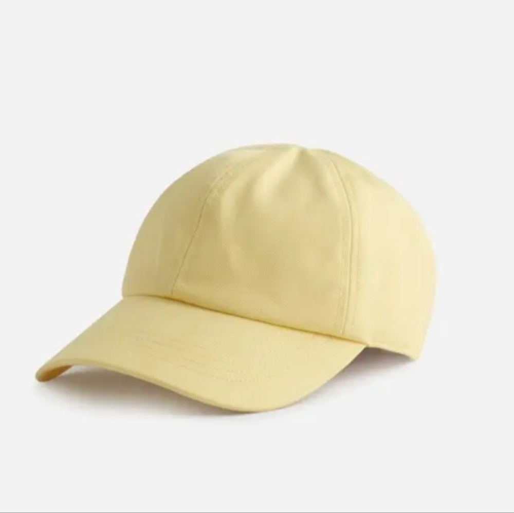 Madewell Canvas Baseball Cap - Yellow